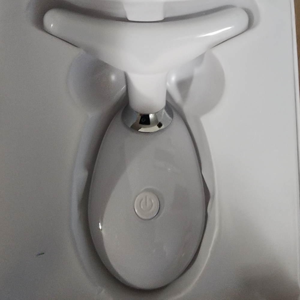 White Facial Massager